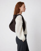 Loovay Colette Gevlochten Hobo Tas met Knoopdetail
