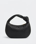 Loovay Colette Gevlochten Hobo Tas met Knoopdetail