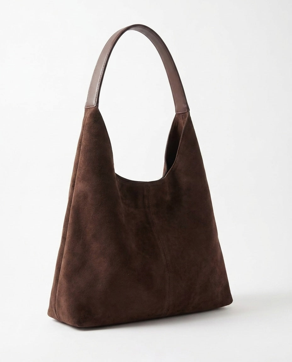 Loovay Juliette Hobo Schoudertas met Suèdelook