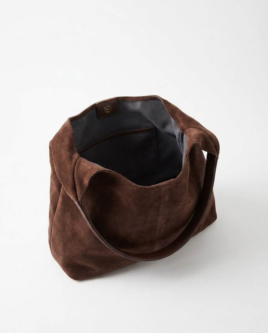 Loovay Juliette Hobo Schoudertas met Suèdelook