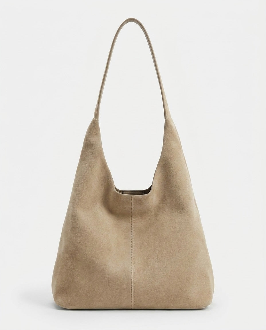 Loovay Juliette Hobo Schoudertas met Suèdelook