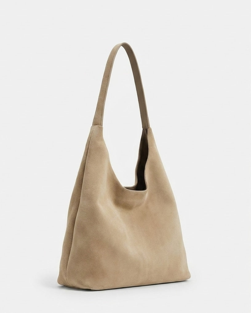 Loovay Juliette Hobo Schoudertas met Suèdelook