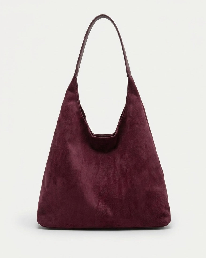 Loovay Juliette Hobo Schoudertas met Suèdelook