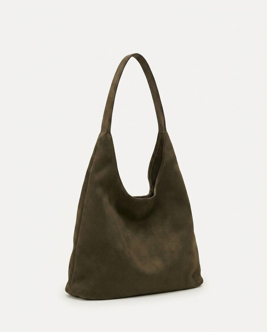Loovay Juliette Hobo Schoudertas met Suèdelook