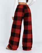Loovay Damier Teddy Lounge Broek