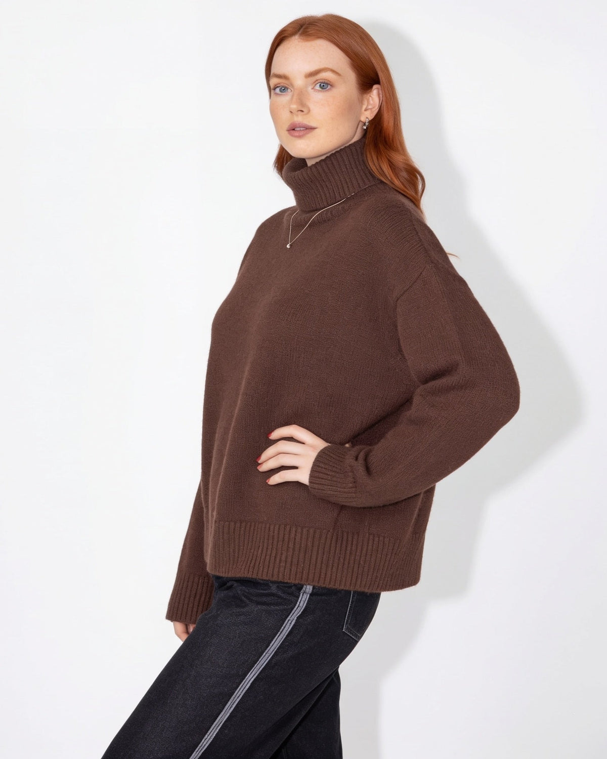 Loovay Elowenne Oversized Coltrui met Korte Pasvorm