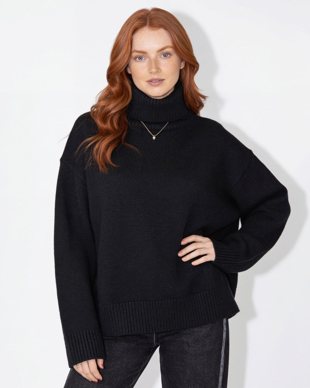 Loovay Elowenne Oversized Coltrui met Korte Pasvorm
