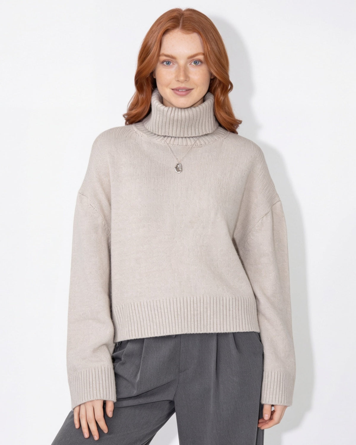 Loovay Elowenne Oversized Coltrui met Korte Pasvorm