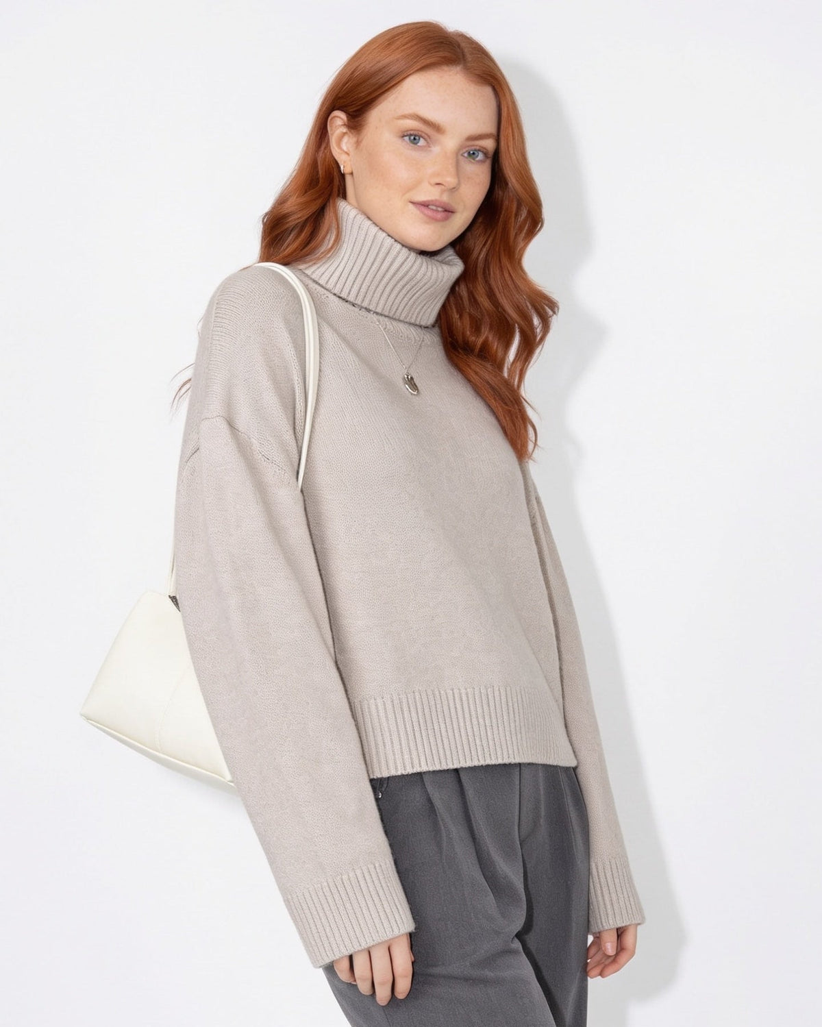 Loovay Elowenne Oversized Coltrui met Korte Pasvorm