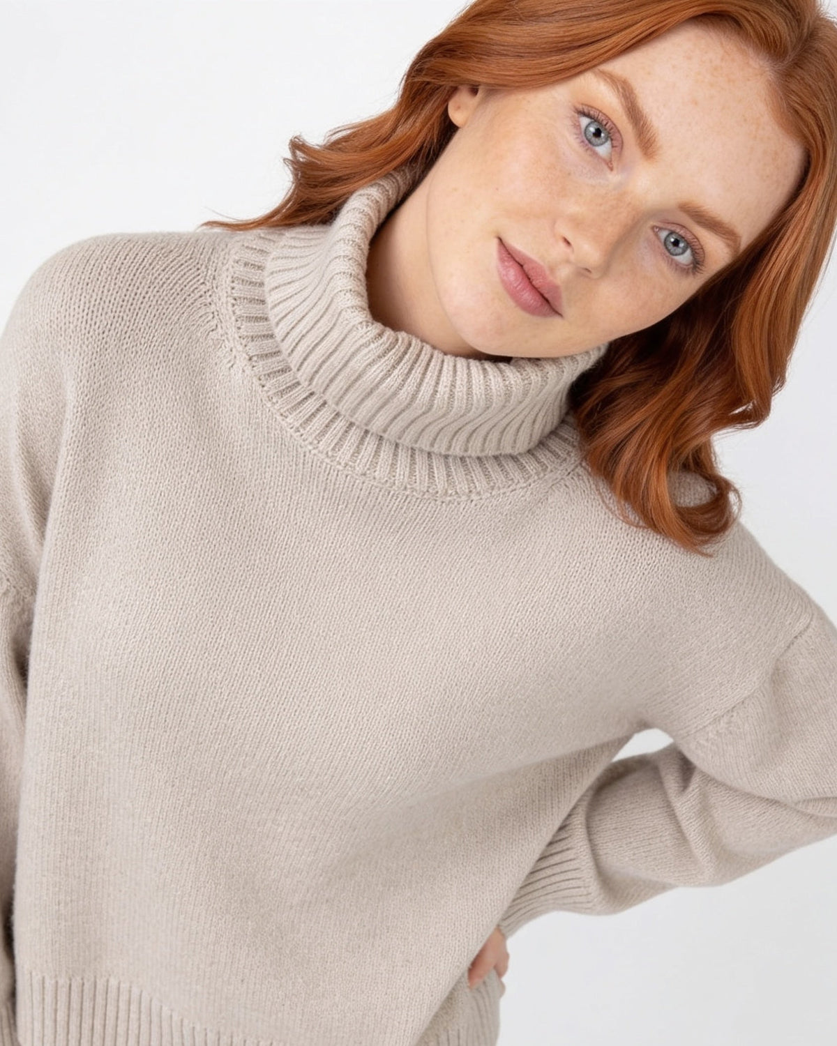Loovay Elowenne Oversized Coltrui met Korte Pasvorm