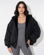 Loovay Nivelle Jas, Oversized Bomberjack met Teddyvoering