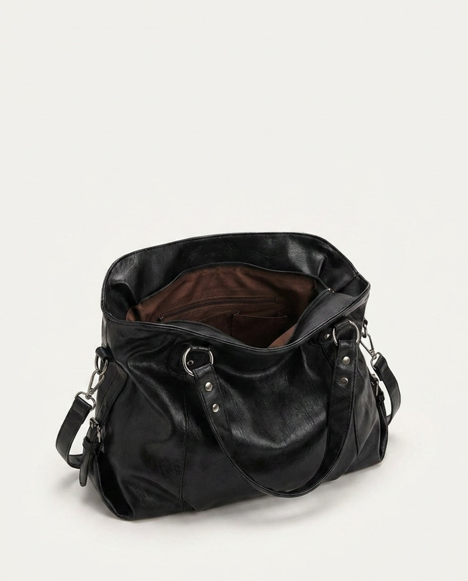 Loovay Margot Slouchy Tas met Afneembare Schouderriem
