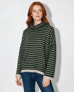 Loovay Marélisse Gestreepte Oversized Coltrui