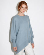 Loovay Noravie Oversized Trui, Asymmetrische Zoom
