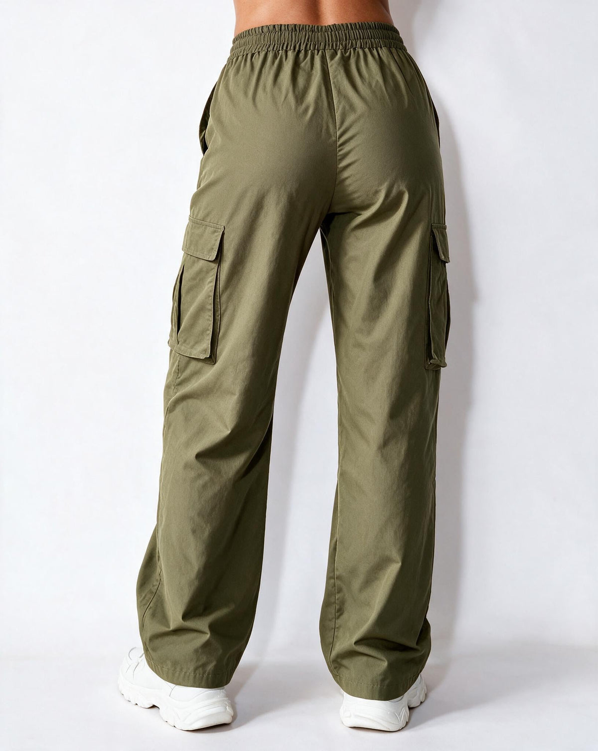 Loovay Zarelle Cargo Broek met Wijde Pijpen