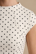 Loovay Adeline Polkadot Maxi Jurk