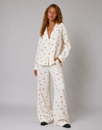 Loovay Romielle Pyjamaset met Hartjesprint