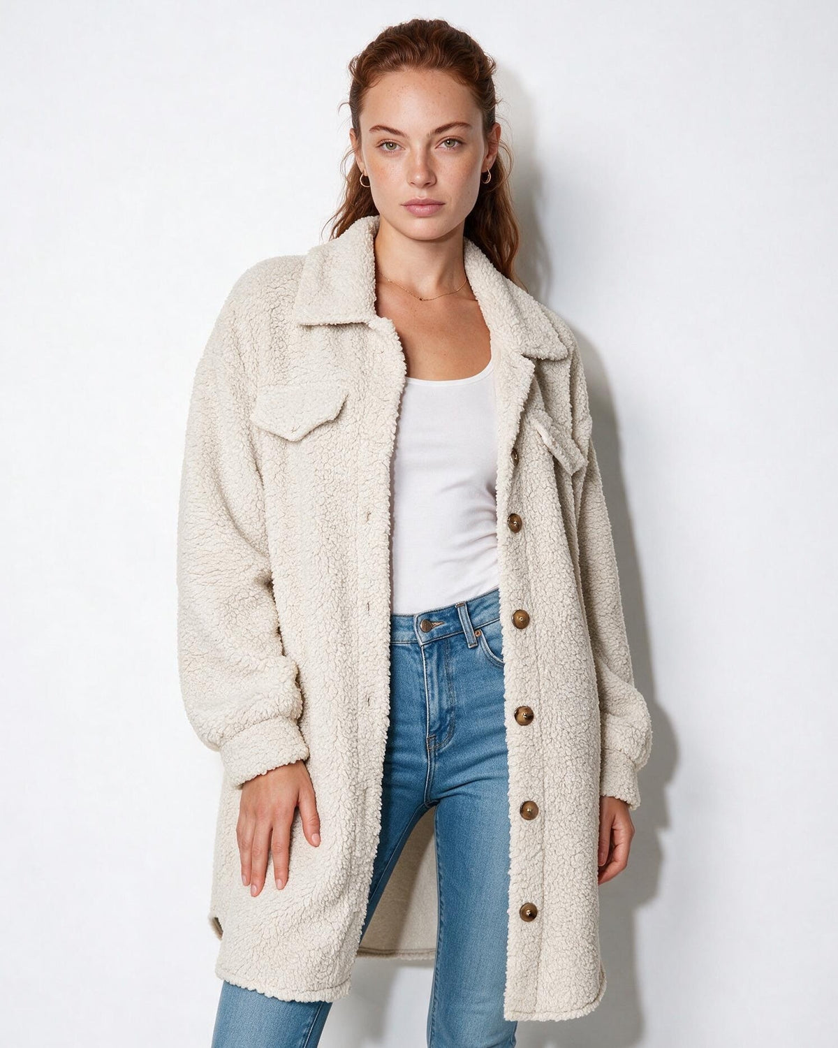 Loovay Aveline Lange Teddy Jas met Klepzakken