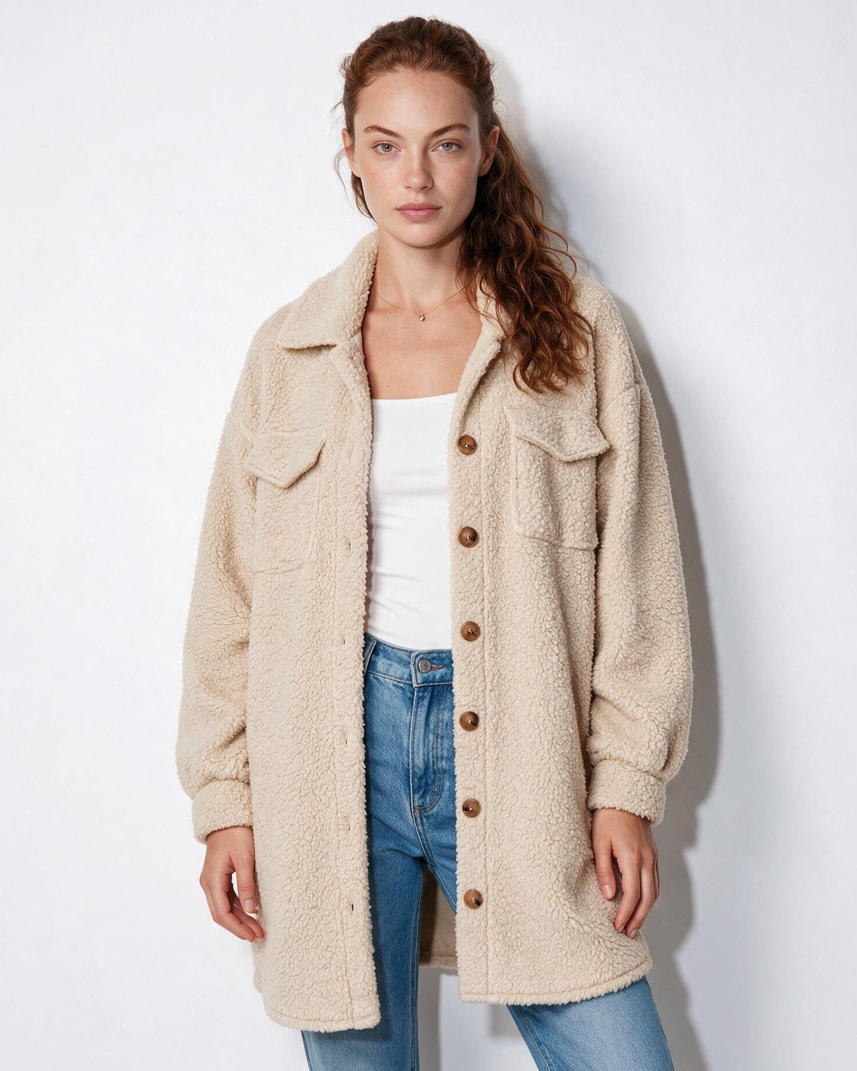 Loovay Aveline Lange Teddy Jas met Klepzakken