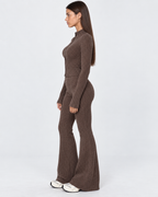 Loovay Maillora Gebreide Set met Ritsvest