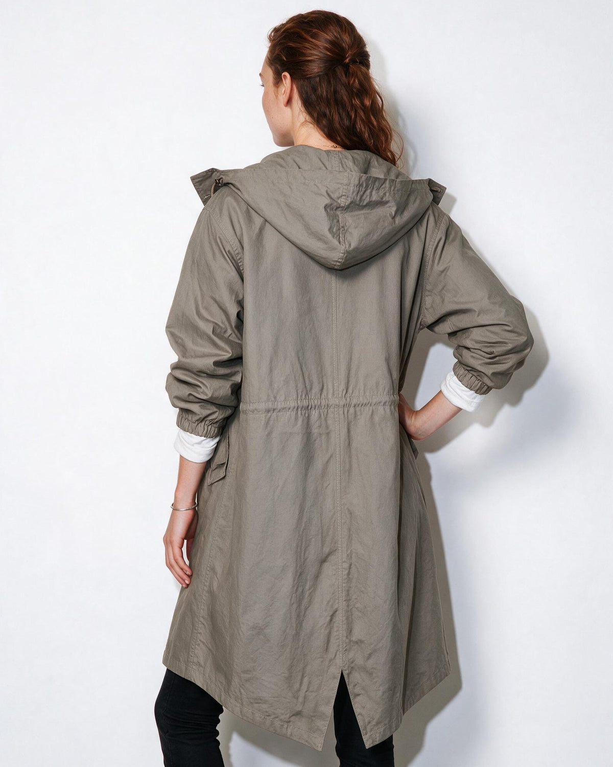 Loovay Zelina Lange Jas met Capuchon