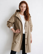 Loovay Zelina Lange Jas met Capuchon
