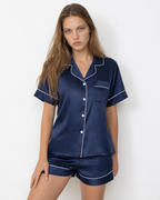 Loovay Monélise Pyjamaset met Blouse en Shorts