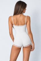Loovay Alunora Slaapplaysuit met Kant