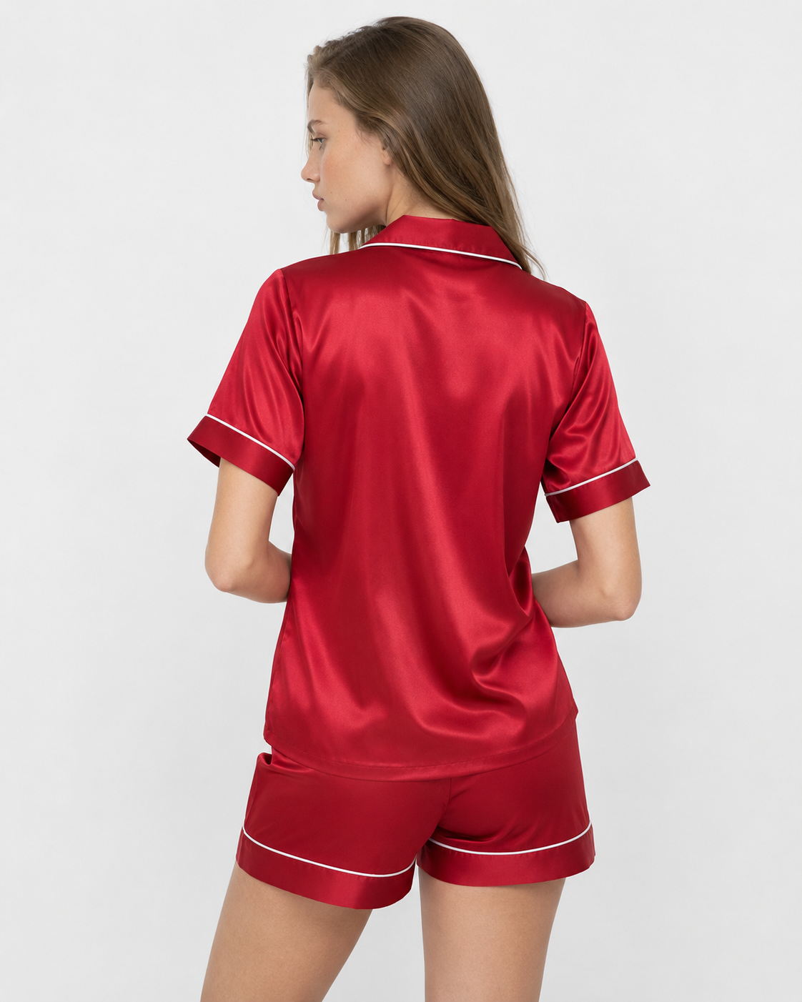 Loovay Monélise Pyjamaset met Blouse en Shorts