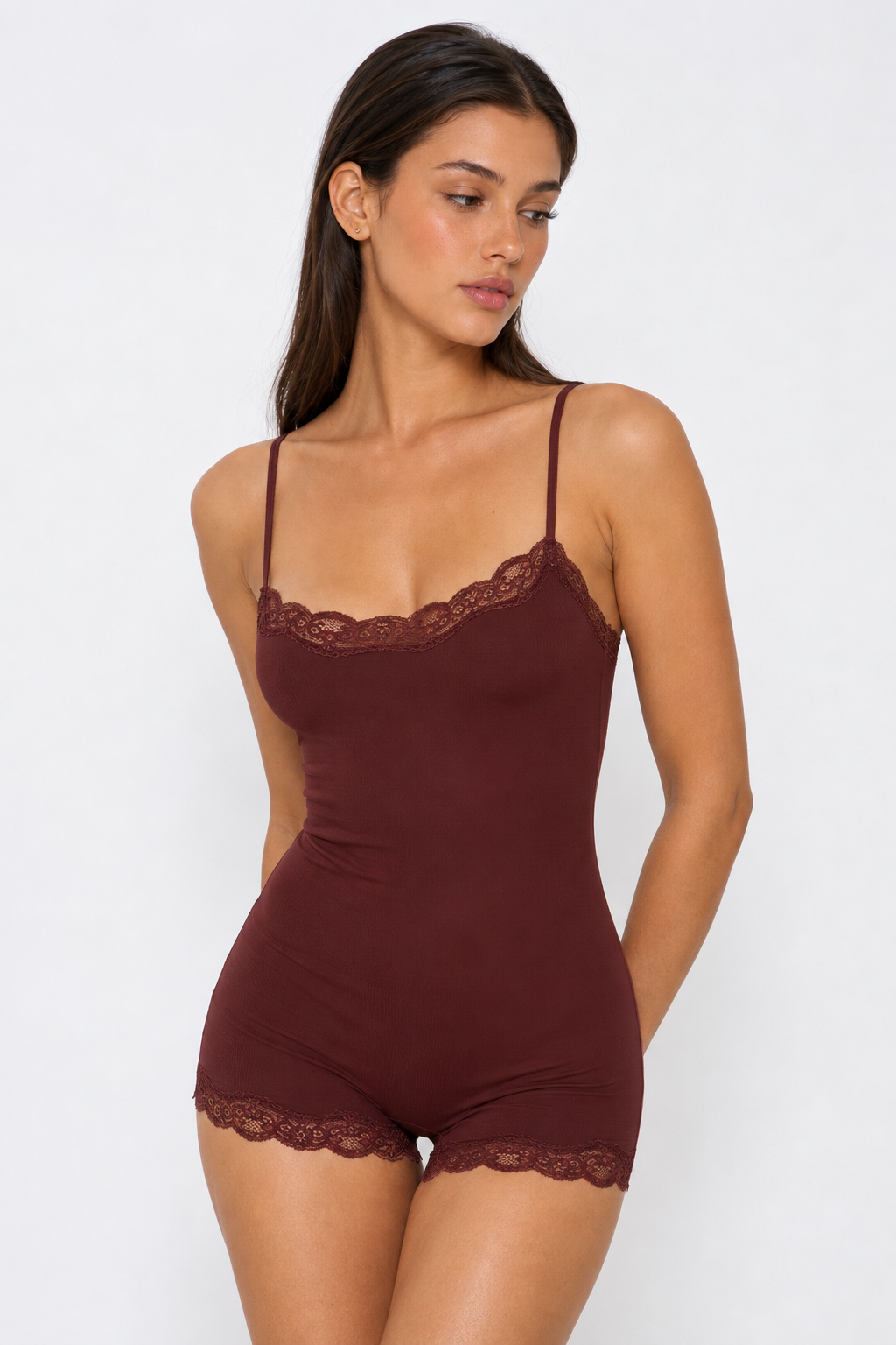 Loovay Alunora Slaapplaysuit met Kant