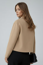 Loovay Laurine Korte Utility Jas met Klepzakken