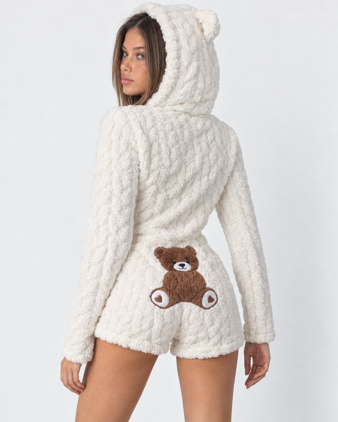 Loovay Berenice Slaapplaysuit met Capuchon