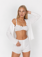 Loovay Nuagelle Pyjamaset met Vest en Shorts