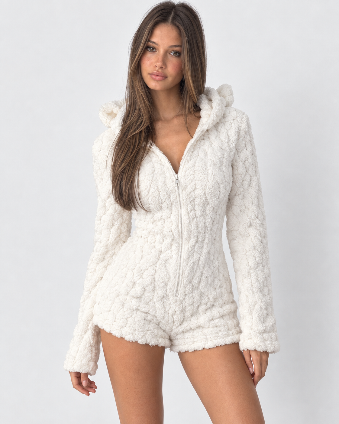 Loovay Berenice Slaapplaysuit met Capuchon