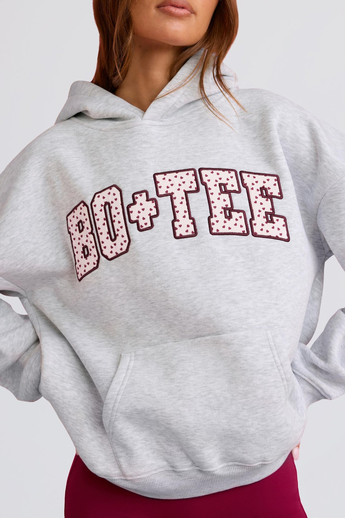 Loovay Liora Appliqué Hoodie