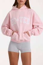Loovay Liora Appliqué Hoodie