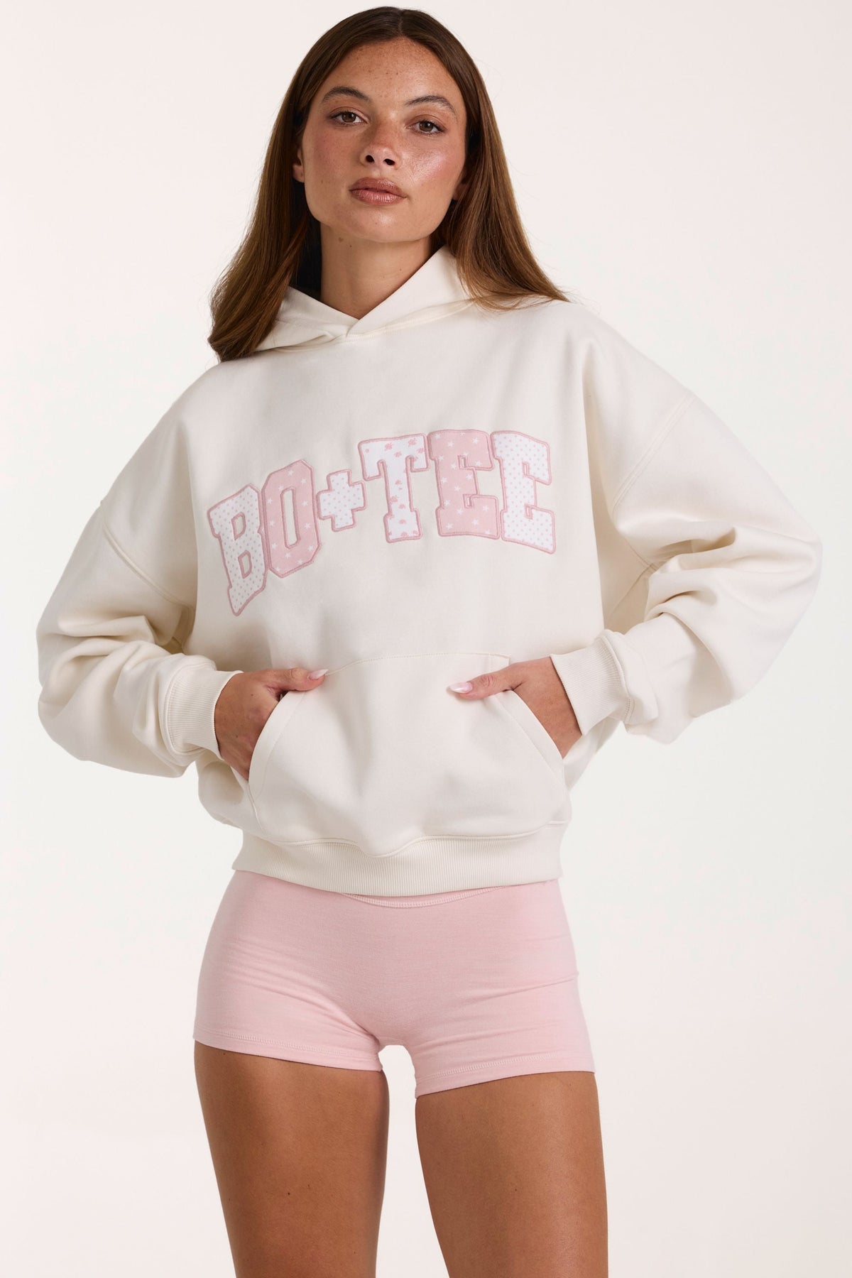 Loovay Liora Appliqué Hoodie