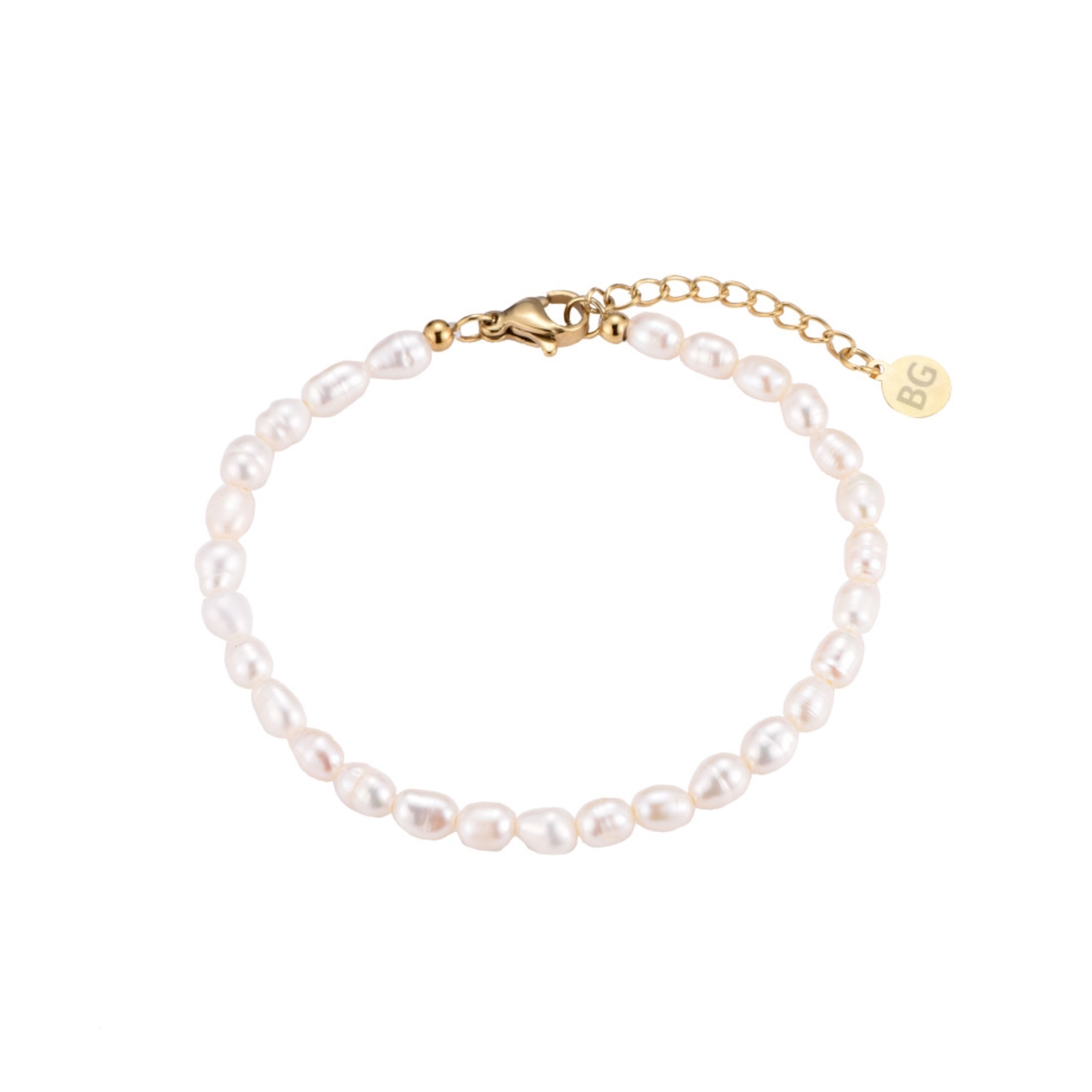 Loovay Marélia Armband, Zoetwaterparel Armband