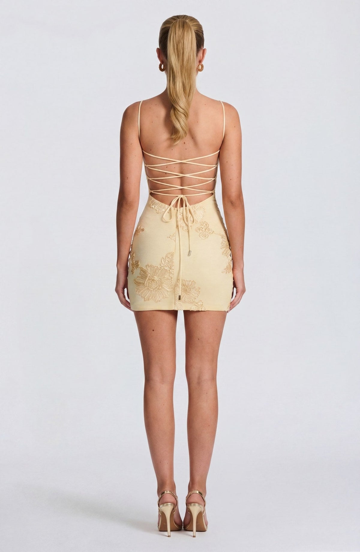 Loovay Lysenne Bodycon Mini Jurk