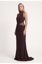 Loovay Elenya Maxi Jurk met Kant