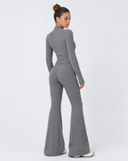 Loovay Maillora Gebreide Set met Ritsvest