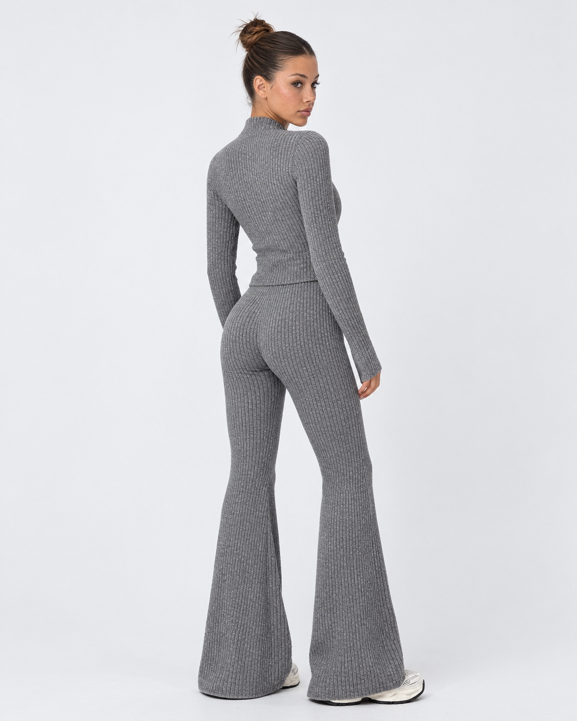 Loovay Maillora Gebreide Set met Ritsvest