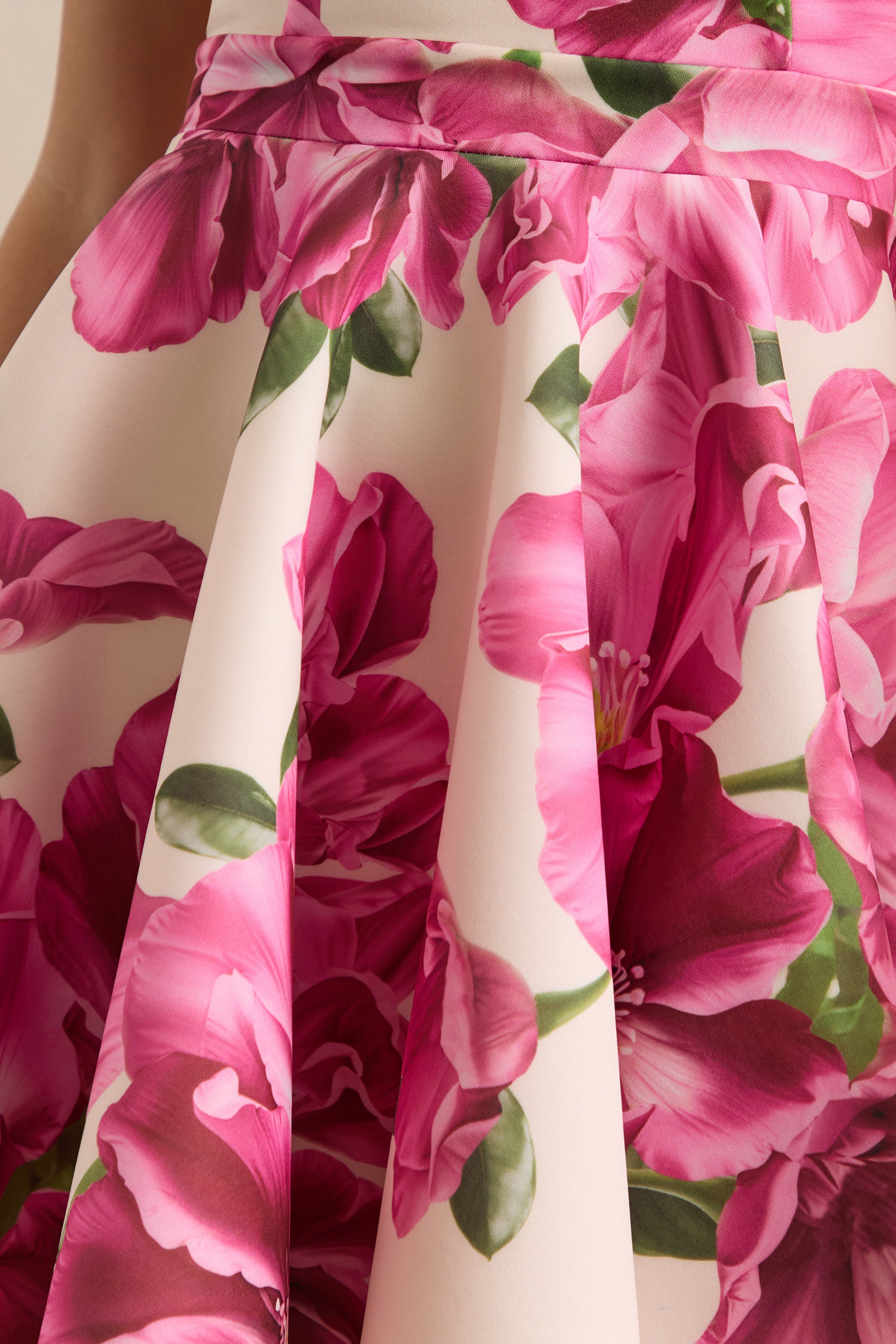 Loovay Floréa Jurk, Bloemenprint Skater Mini