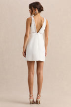 Loovay Elysienne Jurk, Luxe Mini met Kristaldetails