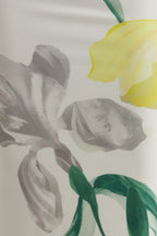 Loovay Zonnelies Maxi Jurk, Hoge Hals Bloemenprint