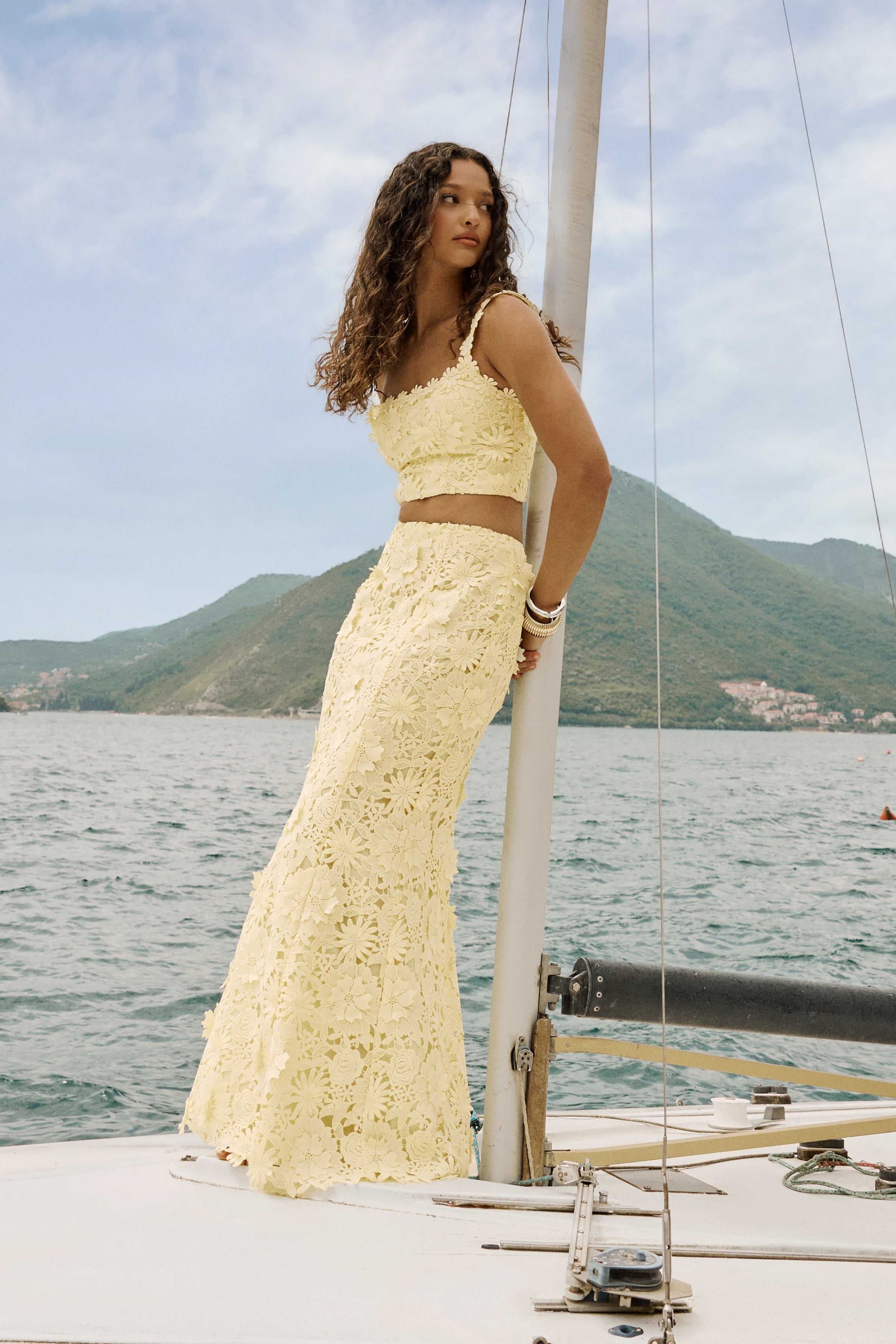 Loovay Soléa Set, Kanten Maxi Elegantie