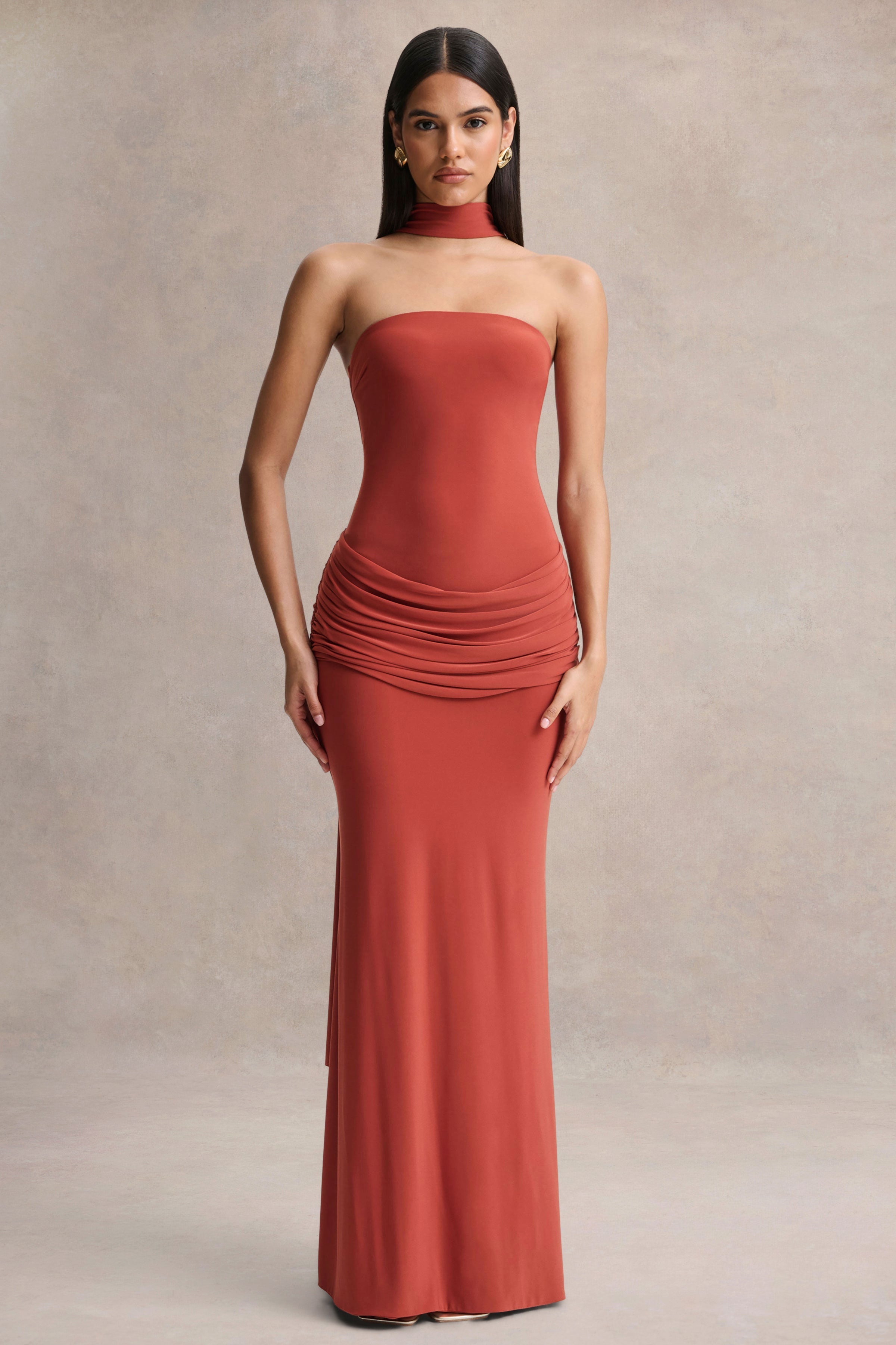 Loovay Celeste, Bandeau Maxi Jurk