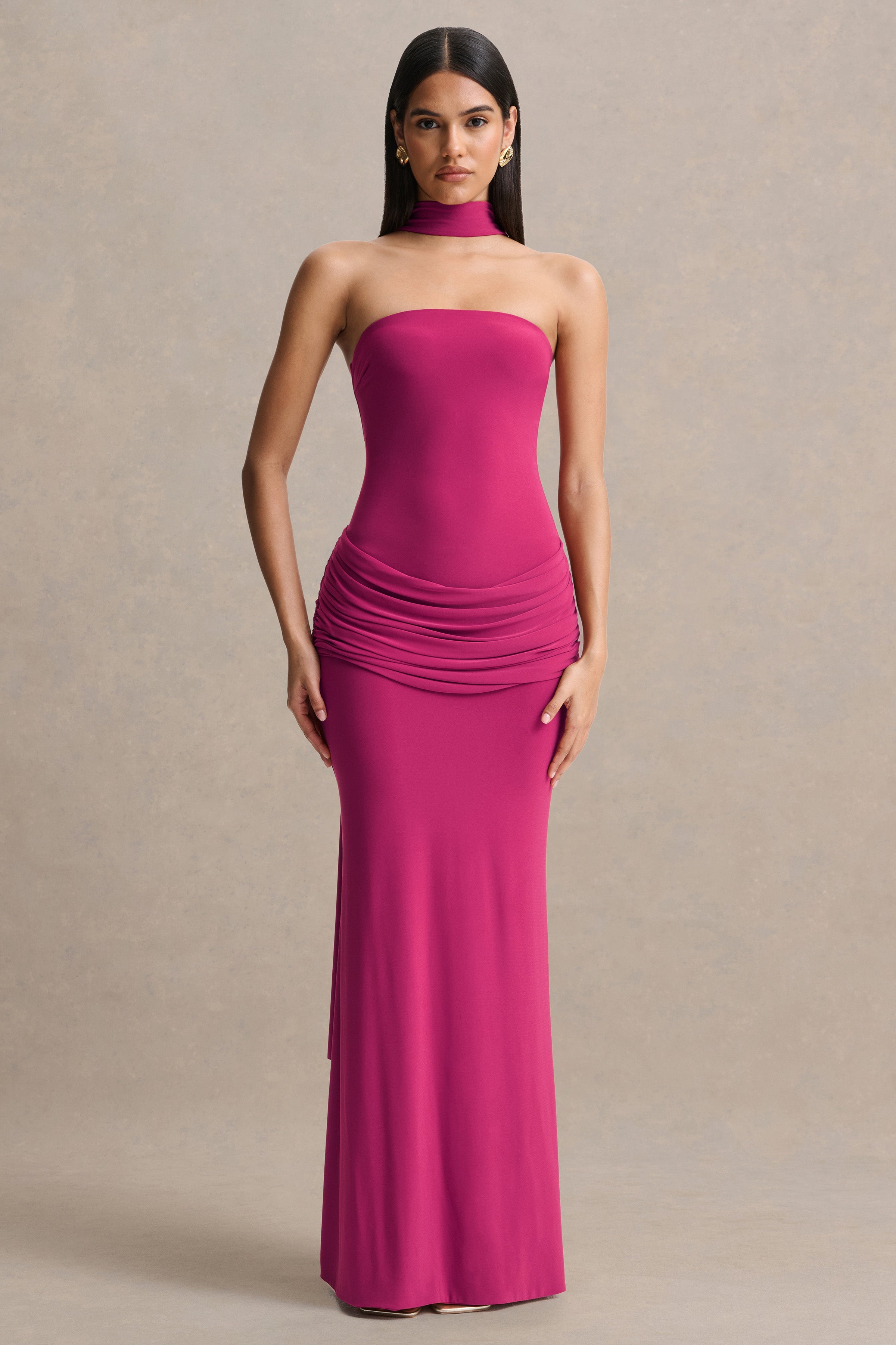 Loovay Celeste, Bandeau Maxi Jurk