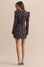 Loovay Bellézza Jurk, Getailleerde Mini met Polkadot Print