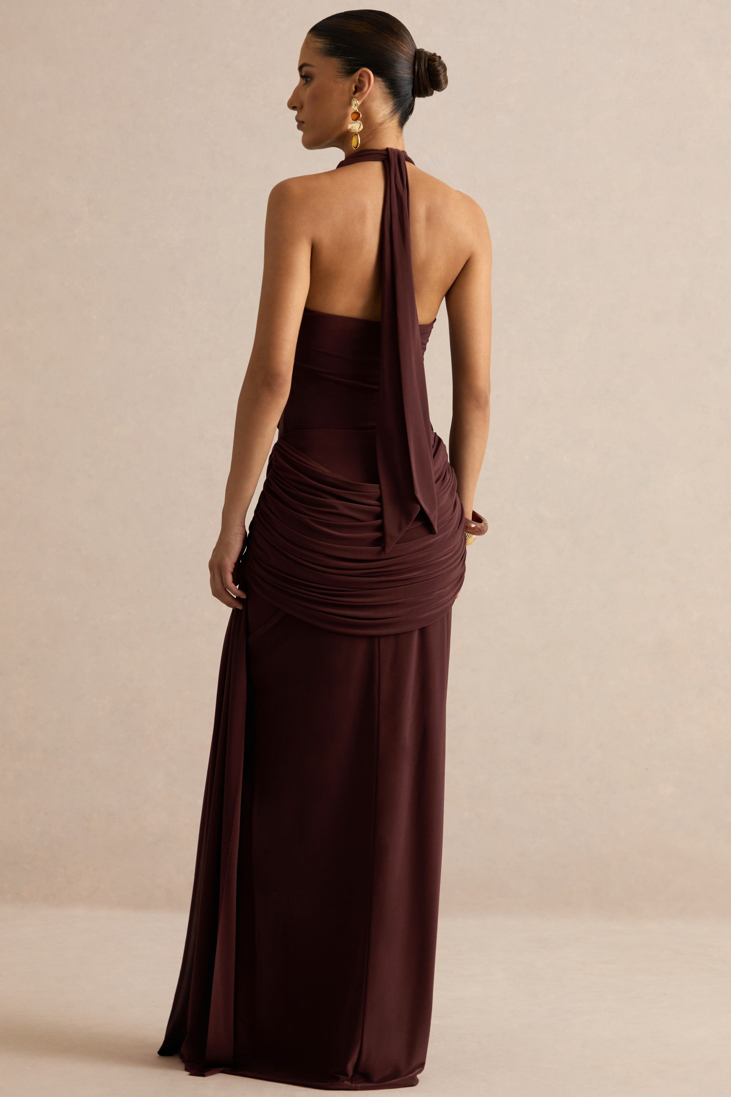 Loovay Seraphine, Draped Maxi Set
